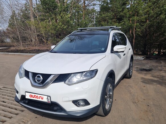 2015 Nissan X-Trail III, белый, 1550000 рублей - вид 3