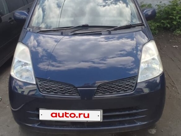 2002 Nissan Moco I, синий, 350000 рублей