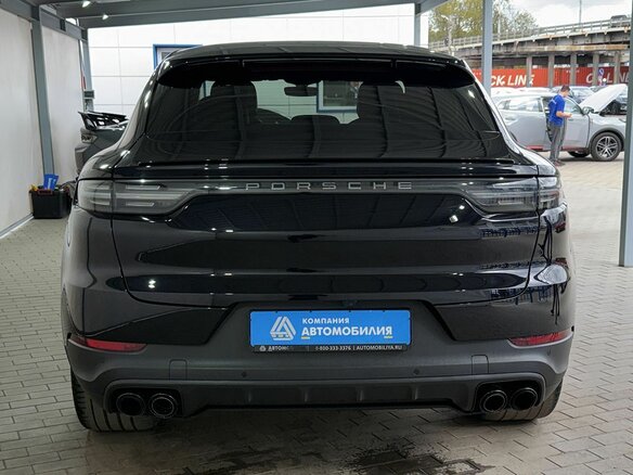2020 Porsche Cayenne Coupé III, чёрный - вид 3