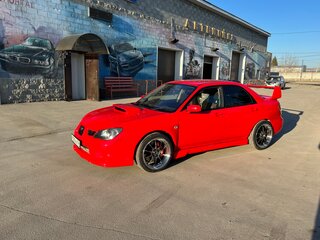2002 Subaru Impreza WRX II Рестайлинг 1, красный, 875000 рублей, вид 5