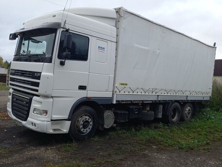 2000 DAF XF 95, белый, 2800000 рублей, вид 1