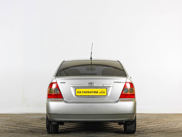 2006 Toyota Corolla IX (E120, E130) Рестайлинг, серебристый - вид 4