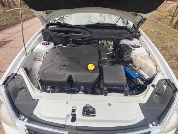 2015 Lada (ВАЗ) Priora I Рестайлинг, белый, 610000 рублей - вид 7