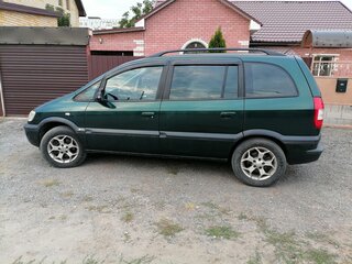 2004 Opel Zafira A Рестайлинг, зелёный, 480000 рублей, вид 1