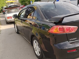 2007 Mitsubishi Lancer X, чёрный, 650000 рублей, вид 1