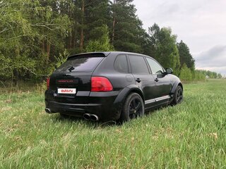 2006 Porsche Cayenne Turbo I (955), чёрный, 490000 рублей, вид 4