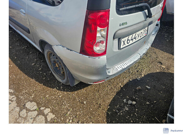 2016 Lada (ВАЗ) Largus I, серебристый - вид 12