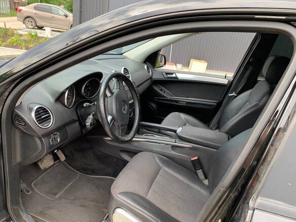 2005 Mercedes-Benz M-Класс 350 II (W164), чёрный, 1175000 рублей - вид 7