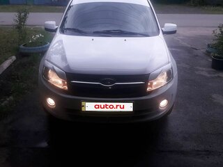 2013 Lada (ВАЗ) Granta I, белый, 420000 рублей, вид 2