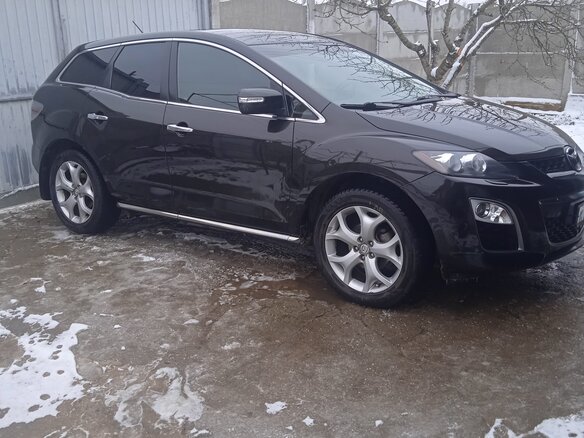 2011 Mazda CX-7 I Рестайлинг, чёрный, 1150000 рублей - вид 1