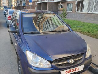 2009 Hyundai Getz I Рестайлинг, синий, 450000 рублей, вид 1