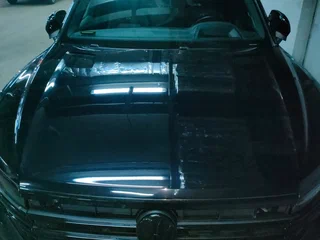 2018 Volkswagen Touareg III, чёрный, 6000000 рублей, вид 4