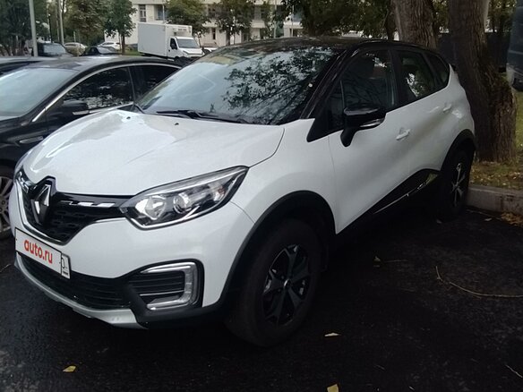 2022 Renault Kaptur I Рестайлинг, белый