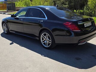 2016 Mercedes-Benz S-Класс 350 CDI BlueTEC Long 9G-TRONIC VI (W222, C217), чёрный, 2500000 рублей, вид 3
