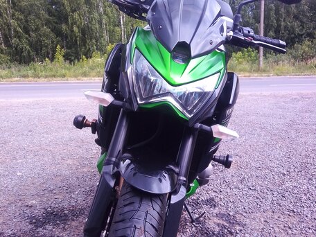 2013 Kawasaki Z 800, зелёный, 600000 рублей, вид 3