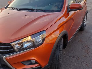 2020 Lada (ВАЗ) Vesta SW Cross I, оранжевый, 1730000 рублей, вид 3