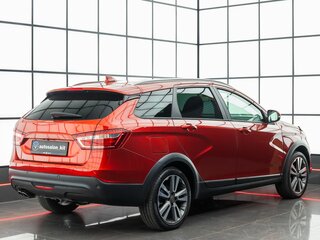 2019 Lada (ВАЗ) Vesta SW Cross I, красный, 879000 рублей, вид 4