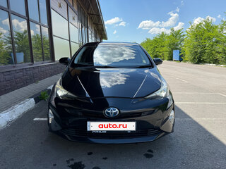 2017 Toyota Prius IV (XW50), чёрный, 1550000 рублей, вид 2
