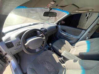 2003 Hyundai Accent ТагАЗ II, серебристый, 240000 рублей, вид 5