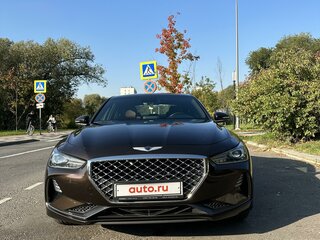 2019 Genesis G70 I, коричневый, 2650000 рублей, вид 4