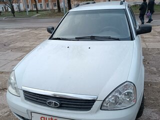 2009 Lada (ВАЗ) Priora I, белый, 350000 рублей, вид 1