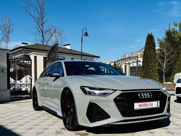 2021 Audi RS 6 IV (C8), серый - вид 3