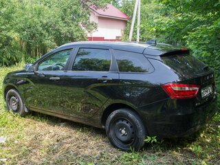 2021 Lada (ВАЗ) Vesta SW I, чёрный, 1150000 рублей, вид 3