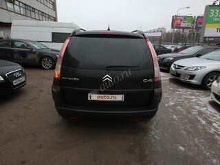 2009 Citroen C4 Picasso Grand I, чёрный, 580000 рублей, вид 4