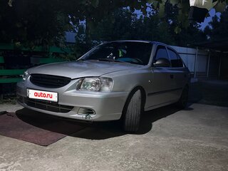 2004 Hyundai Accent ТагАЗ II, серый, 600000 рублей, вид 1
