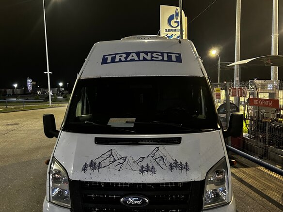 2013 Ford Transit, белый