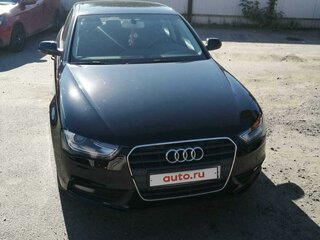 2014 Audi A4 IV (B8) Рестайлинг, чёрный, 1350000 рублей, вид 1