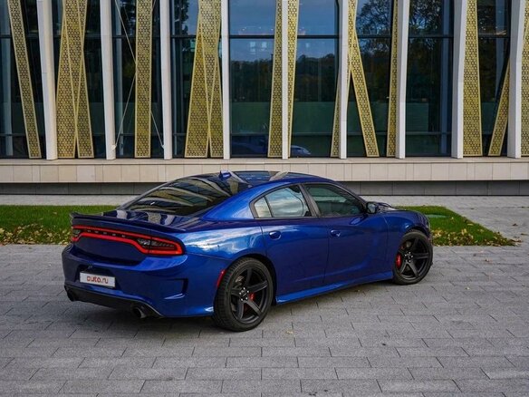 2017 Dodge Charger Hellcat VII (LD) Рестайлинг, синий - вид 2