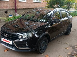 2019 Lada (ВАЗ) Vesta SW Cross I, чёрный, 1050000 рублей, вид 1