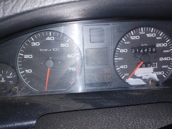 1993 Audi 100 IV (C4), пурпурный, 308000 рублей - вид 5