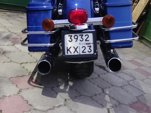 2009 Harley-Davidson Electra Glide, синий, 970000 рублей - вид 19