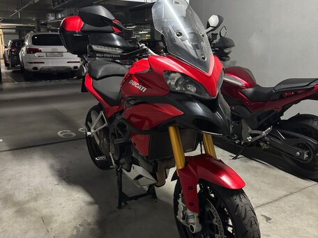 2011 Ducati Multistrada 1200, красный, 545000 рублей, вид 2