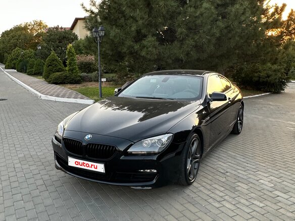2012 BMW 6 серии 640d III (F06/F13/F12), чёрный, 2500000 рублей