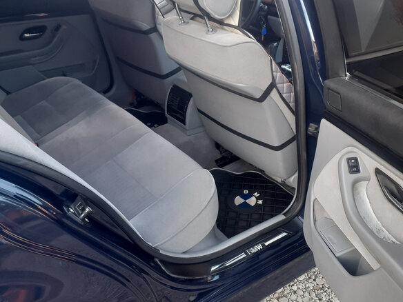 1998 BMW 5 серии 520i IV (E39), синий, 730000 рублей - вид 10