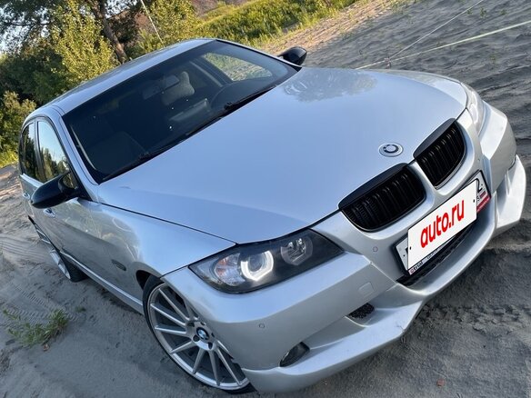 2007 BMW 3 серии 320d V (E90/E91/E92/E93), серебристый, 1090000 рублей - вид 15