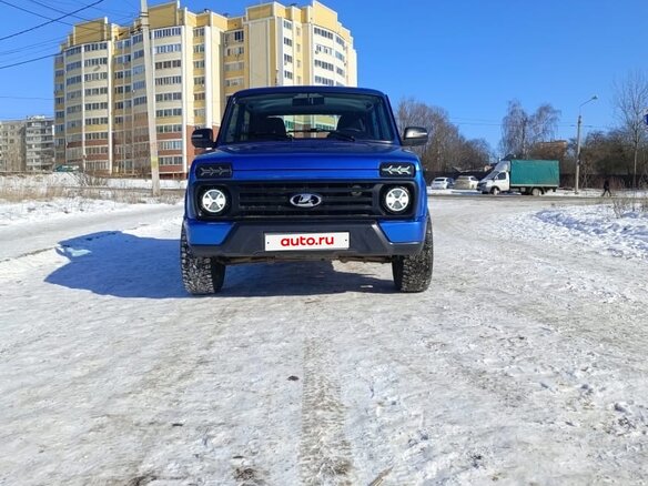2019 Lada (ВАЗ) 2121 (4x4) I Рестайлинг, синий, 850000 рублей - вид 2