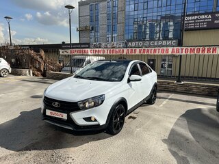 2019 Lada (ВАЗ) Vesta I, белый, 1200000 рублей, вид 1