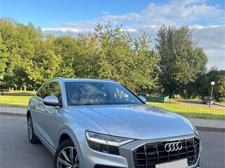 2018 Audi Q8 50 TDI I (4M), серебристый, 5200000 рублей, вид 3
