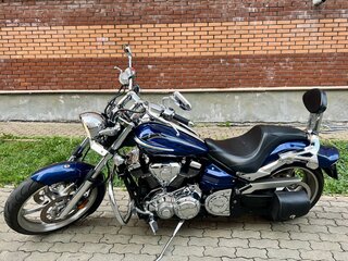 2010 Yamaha XV 1900, синий, 1150000 рублей, вид 2