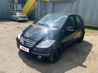 2010 Mercedes-Benz A-Класс 160 II (W169) Рестайлинг, чёрный, 725000 рублей, вид 1