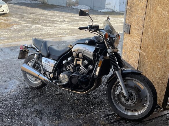 1993 Yamaha V-Max 1200, чёрный, 400000 рублей - вид 5