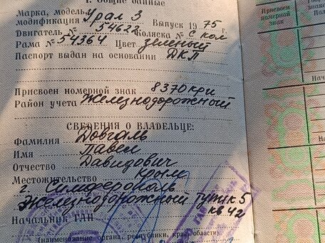 1975 Урал M-63, синий, 55000 рублей, вид 2