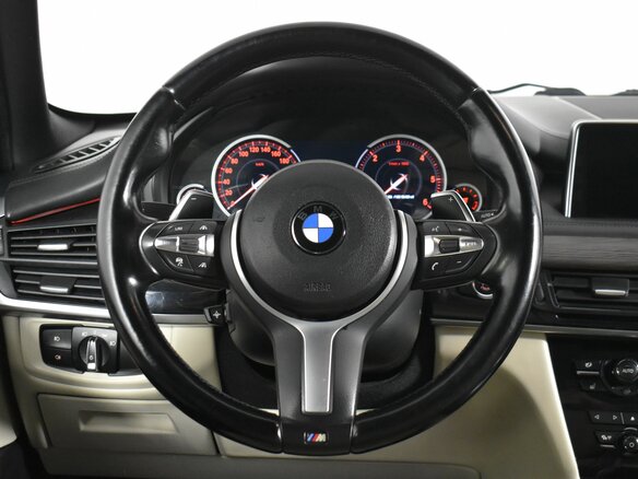 2017 BMW X5 M50d III (F15), синий - вид 14