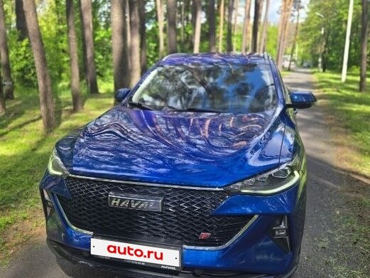 2023 Haval F7 I Рестайлинг, синий, 2050000 рублей