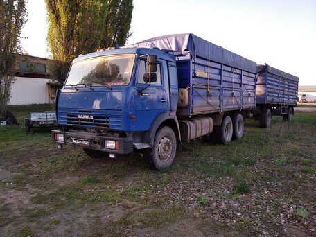 1990 КамАЗ 53215, синий, 1300000 рублей, вид 1