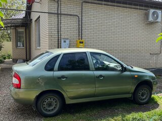 2009 Lada (ВАЗ) Kalina I, зелёный, 285000 рублей, вид 2